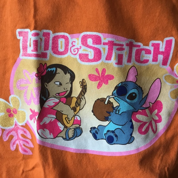DISNEY CLASSICS LILO & STITCH SHORT SLEEVE T SHIRT SIZE M (10-12) - Picture 3 of 6